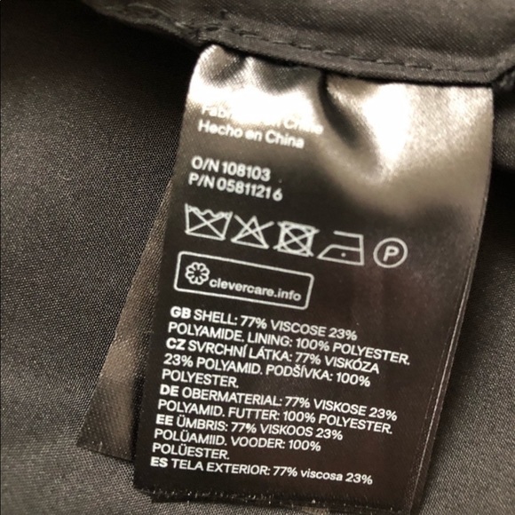 NWT H & M Crushed Velvet Blazer size 10 - Picture 11 of 12